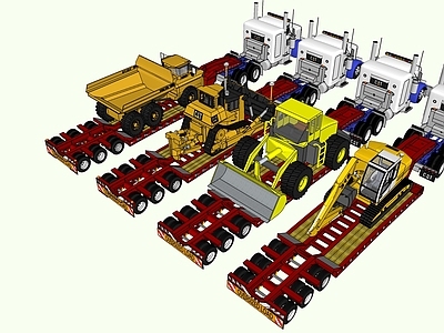 工程车 工程车 建筑设备 施工车辆