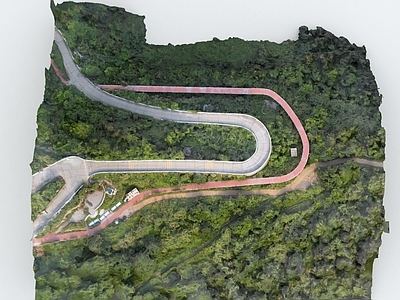 现代其他景观 鸟瞰 山水