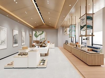 现代其他展厅 现代文化展厅 文创展品 商展器材