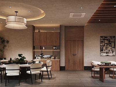 现代侘寂包厢 餐厅包厢