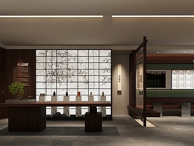 新中式复古奶茶店 新中式茶饮 奶茶店