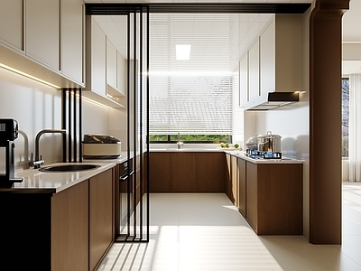 新中式开放式厨房 宋氏厨房