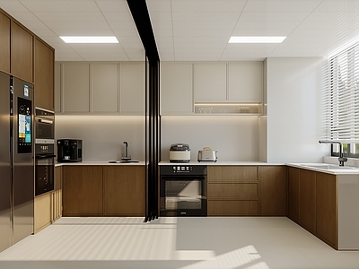 新中式开放式厨房 宋氏厨房 吧台厨房