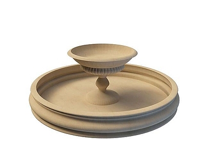 现代其他景观小品 欧式喷泉