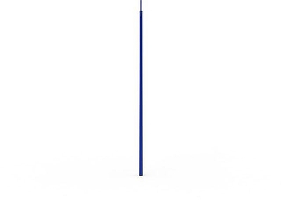 现代其他电器 蓝色路灯