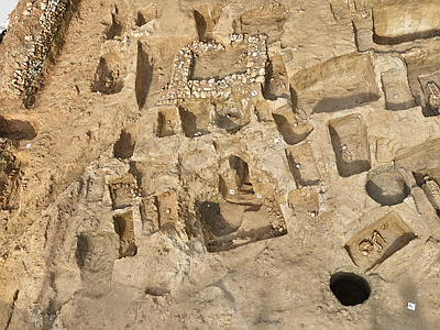 现代其他景观 古墓 墓地 土葬 遗址 地质公园