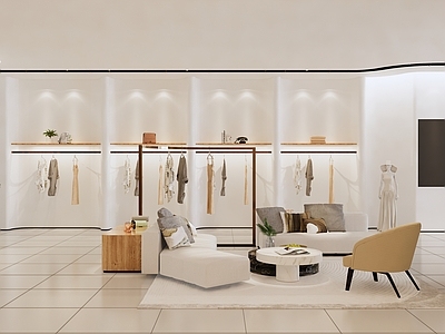 现代服装店 女装店 箱包店