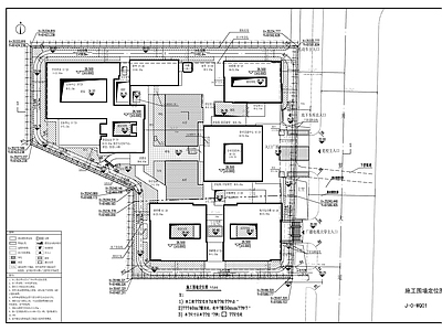 建筑综合节点 施工围 施工图