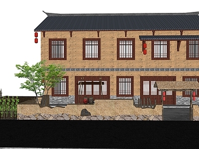 中式风格建筑 乡村 民房改造