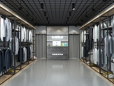 工业服装店 男装店 服装店 男装专卖店