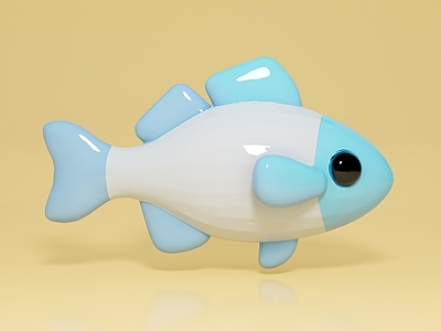 水生类动物 小鱼 海鱼 海洋 生物鱼类 艺术创意摆件手办 雕塑雕刻玩具玩偶