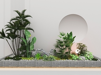 植物堆 绿植景观