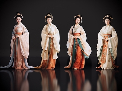 女人 2D古装美女 古代优伶 古风美女 古典没女人 古装女子