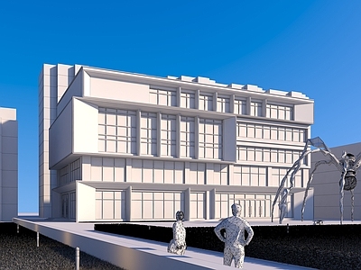 现代其他公共建筑 现代办公