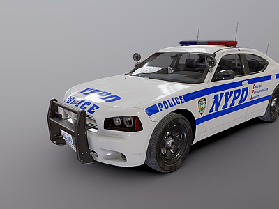 其他交通工具 汽车 现代 轿车 警车 纽约警车
