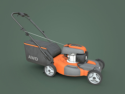 其他交通工具 工程车 现代 建材机械 割草机