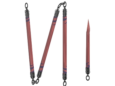 军事器材 三节棍 双节棍