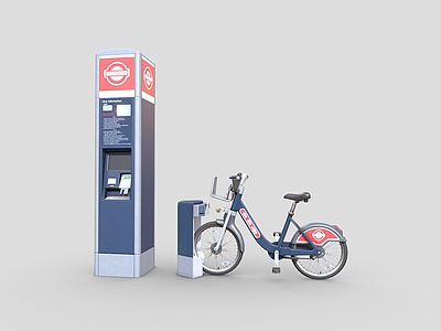 其他交通工具 自行车 现代 单车 脚踏车 公共自行车