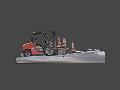 其他交通工具 工程车 现代 建材机械 叉车