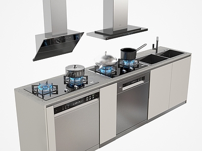 灶台 炉灶 橱柜 洗碗机 消毒柜 抽烟机