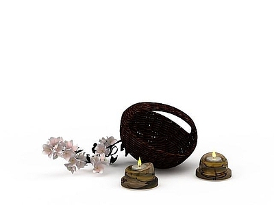 现代摆件组合 简约装饰品