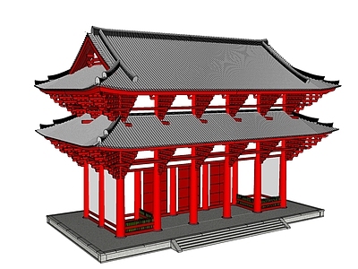 中式古建筑 古建