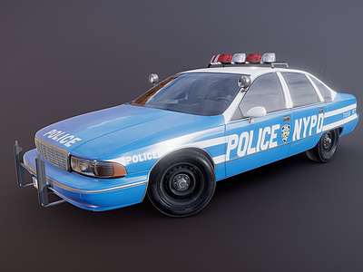 其他交通工具 汽车 老式 轿车 警车 90年代警车