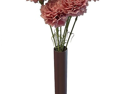 现代花瓶插花