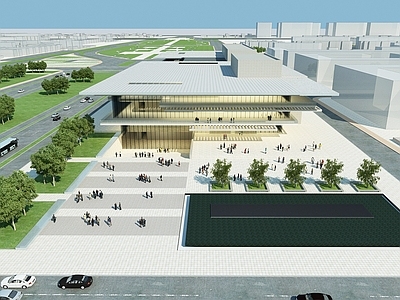 现代其他公共建筑 现代公共建筑