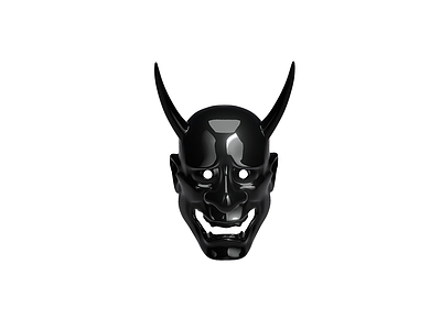 其他交通工具 穿戴饰品 面具 恶魔面具 黑色面具
