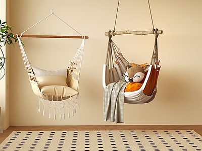 北欧吊椅 吊椅 秋千吊椅 休闲椅 睡袋 懒人椅0