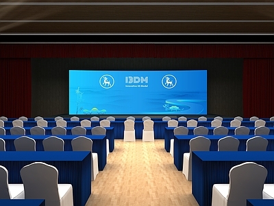 现代舞台 厅摸 宴会椅 控台 灯光架 IBM桌
