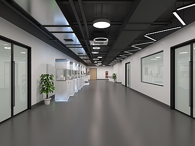 现代其他公共空间 展厅