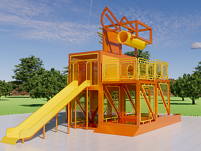 儿童器材 动物滑梯 动物主题 儿童游乐设施 无动力设备