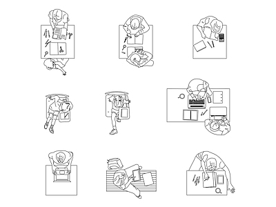 人物 学生人物图库 施工图
