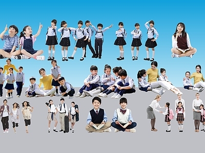 多人 学生