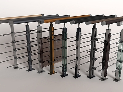 现代扶手 楼梯护栏 围栏