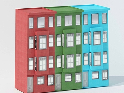 现代公寓建筑