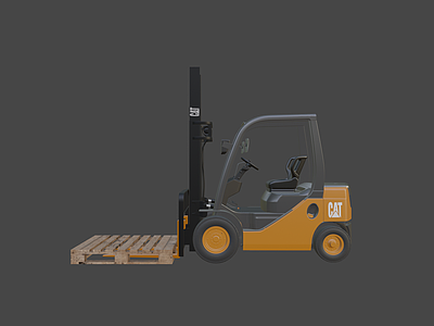 其他交通工具 工程车 现代 建材机械 叉车