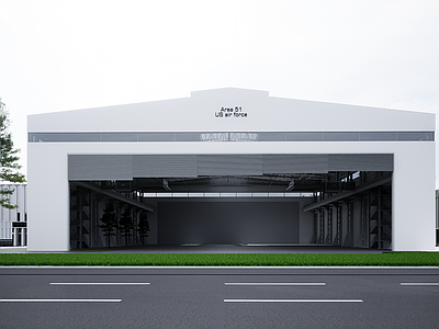 现代厂房 现代厂房 现代工业厂房 多层厂房 厂房建筑 现代简约厂房