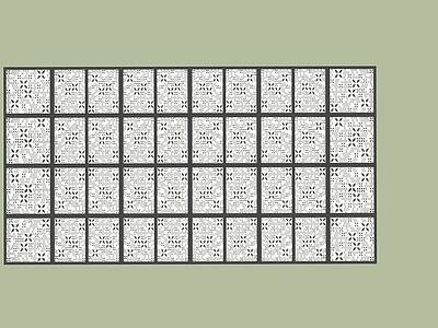 现代屏风 屏风