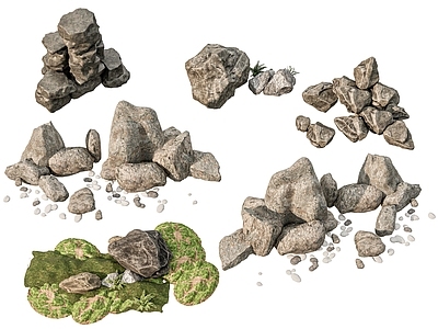 现代景观公园 岩石 庭院石头小品 头景观太湖石 珊瑚石石头造景 条石碎石岩石