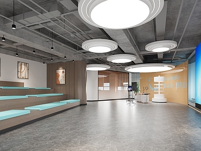 工业简约直播间 工业风 直播间