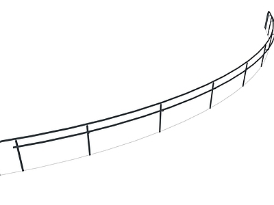 现代扶手 弧形双层适老化扶