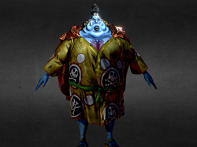 虚拟人物 海贼王 胖子怪兽 半兽人 怪物 风格化胖子