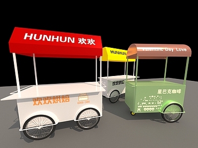 商展器材 售货车 餐车 推车