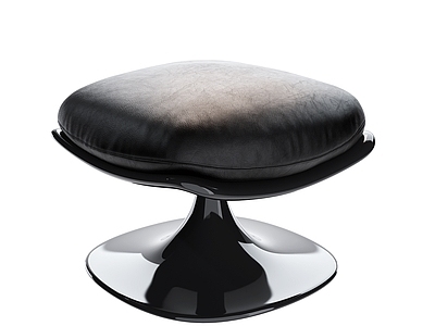 现代意式沙发凳 Minotti 脚踏 皮革脚踏 沙发凳 皮革凳