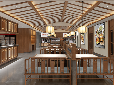 新中式中式中餐厅 中式餐厅