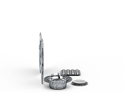 现代厨具 厨房器具组合