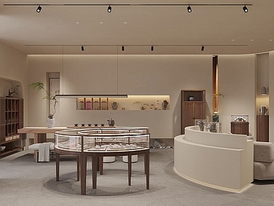 奶油中古珠宝店 项链 茶桌